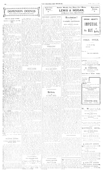 Issue page