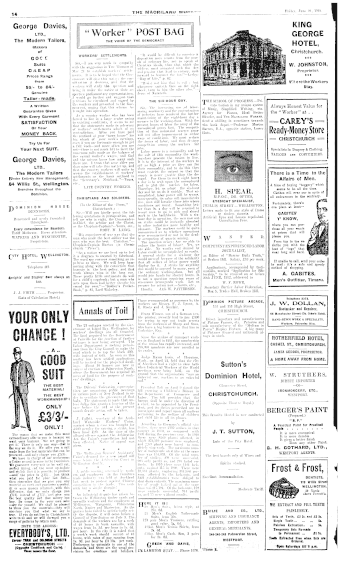 Issue page