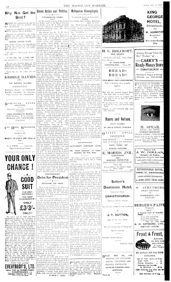 Issue page