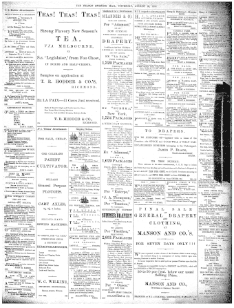 Issue page