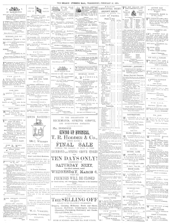 Issue page