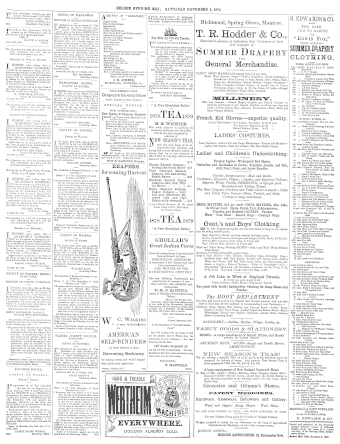 Issue page