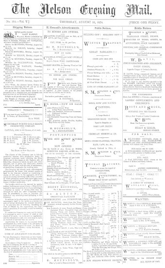 Issue page