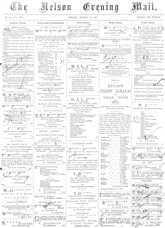 Issue page