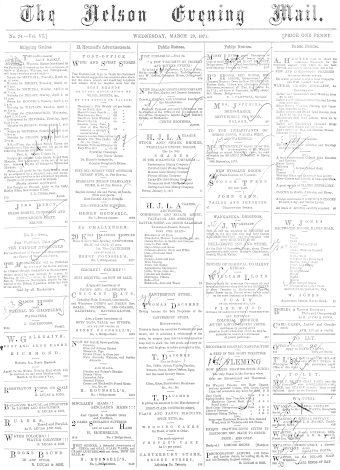 Issue page