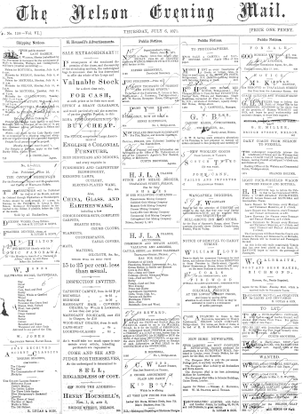 Issue page