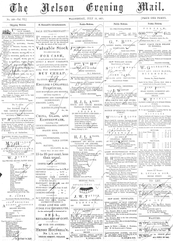 Issue page
