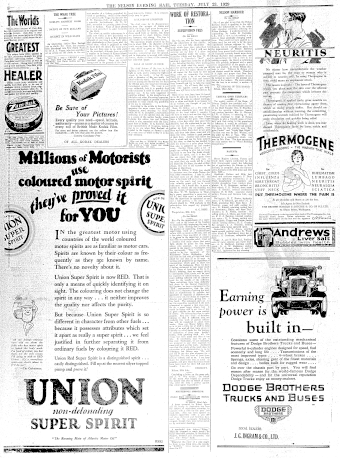 Issue page