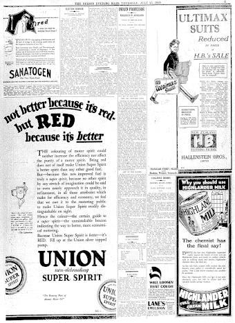 Issue page