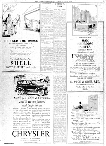 Issue page