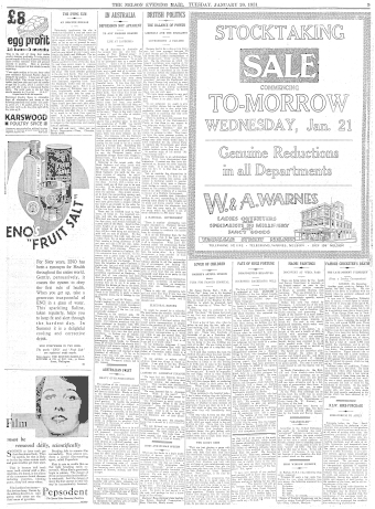 Issue page