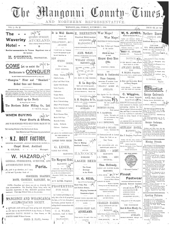 Issue page