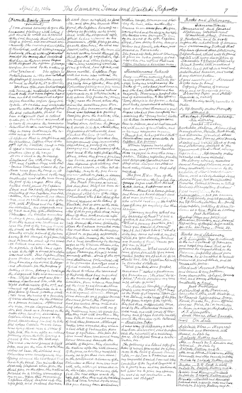 Issue page