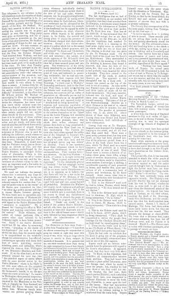 Issue page