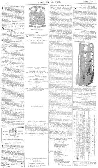 Issue page
