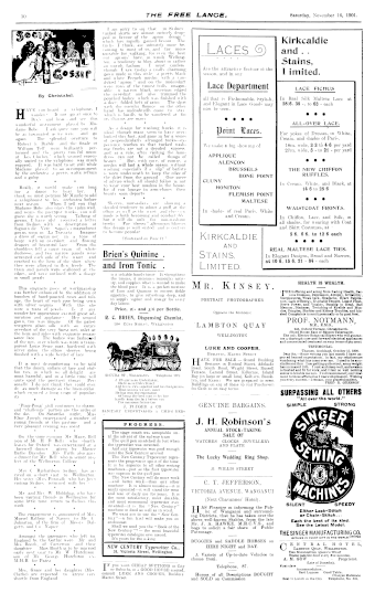 Issue page