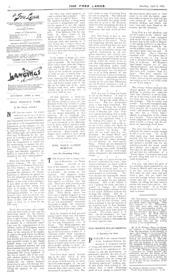Issue page