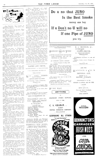 Issue page
