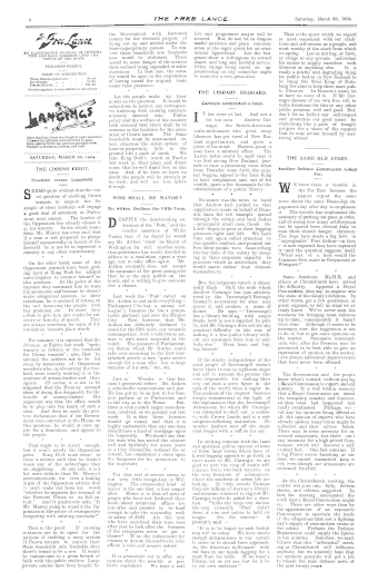Issue page