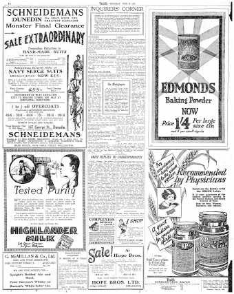 Issue page