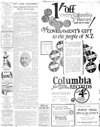 Issue page