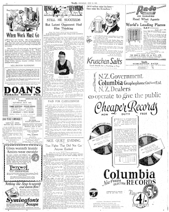 Issue page