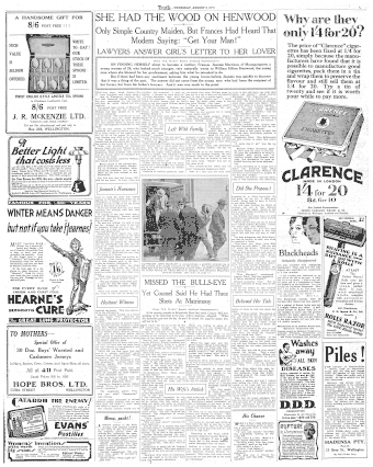Issue page