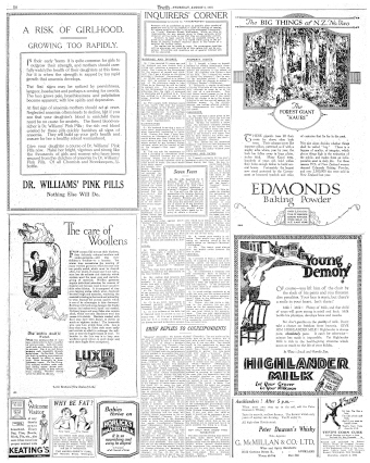 Issue page