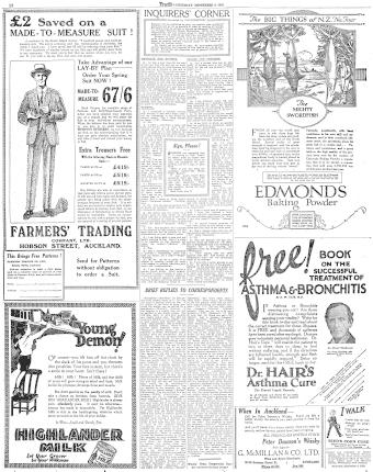 Issue page