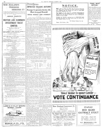 Issue page