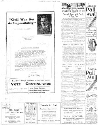 Issue page