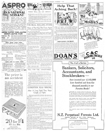 Issue page