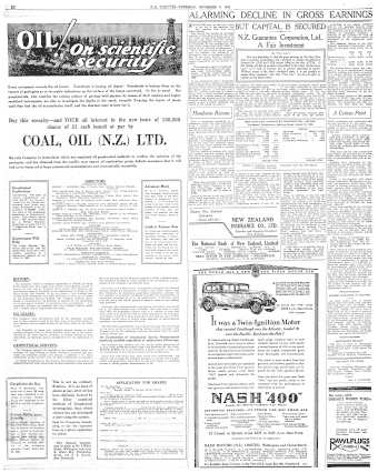 Issue page