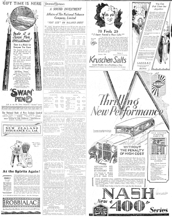 Issue page