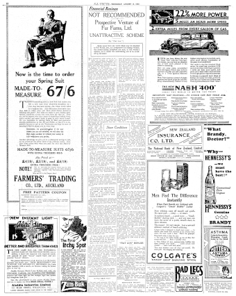 Issue page