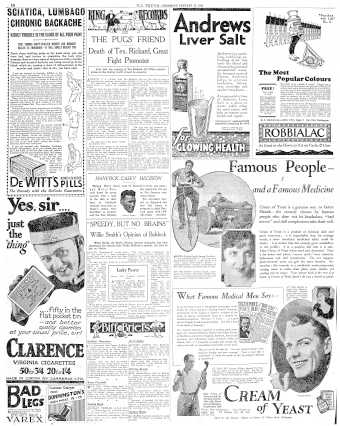 Issue page