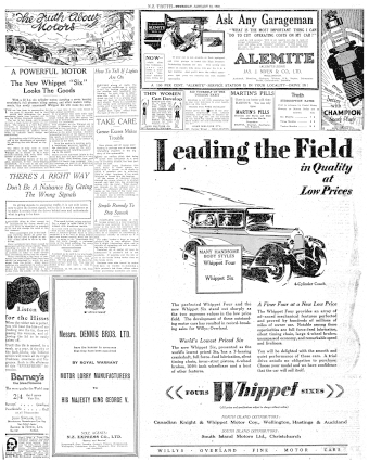 Issue page
