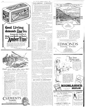 Issue page