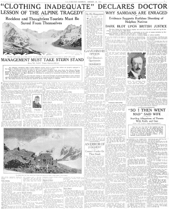 Issue page