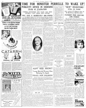 Issue page
