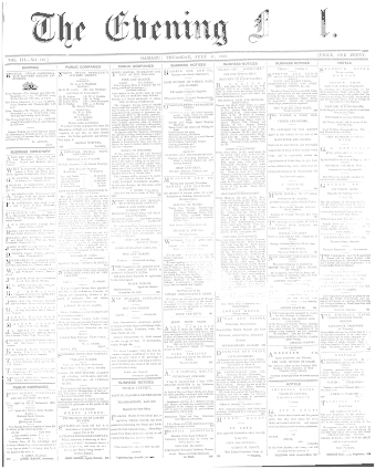 Issue page