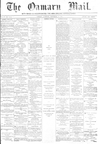 Issue page