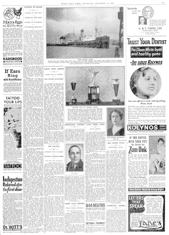 Issue page