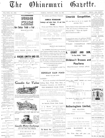 Issue page