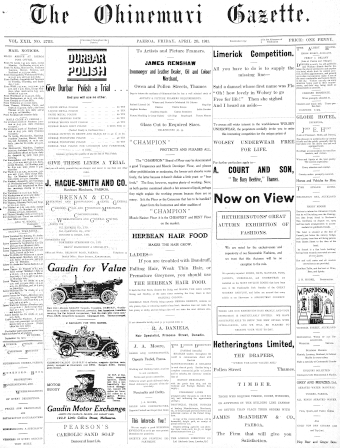 Issue page