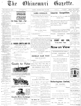 Issue page
