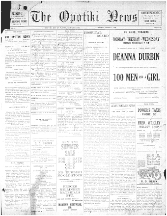 Issue page