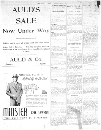 Issue page