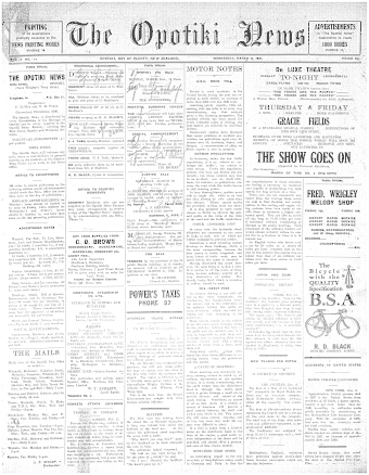 Issue page