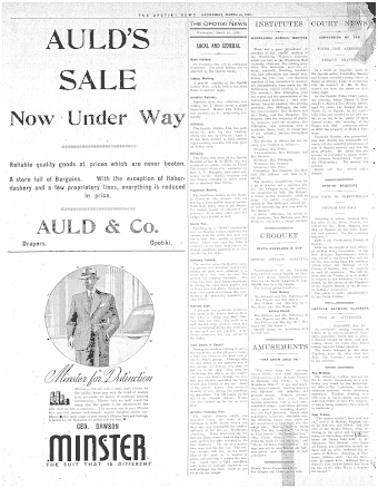 Issue page